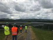 Site visit to Errol solar farm